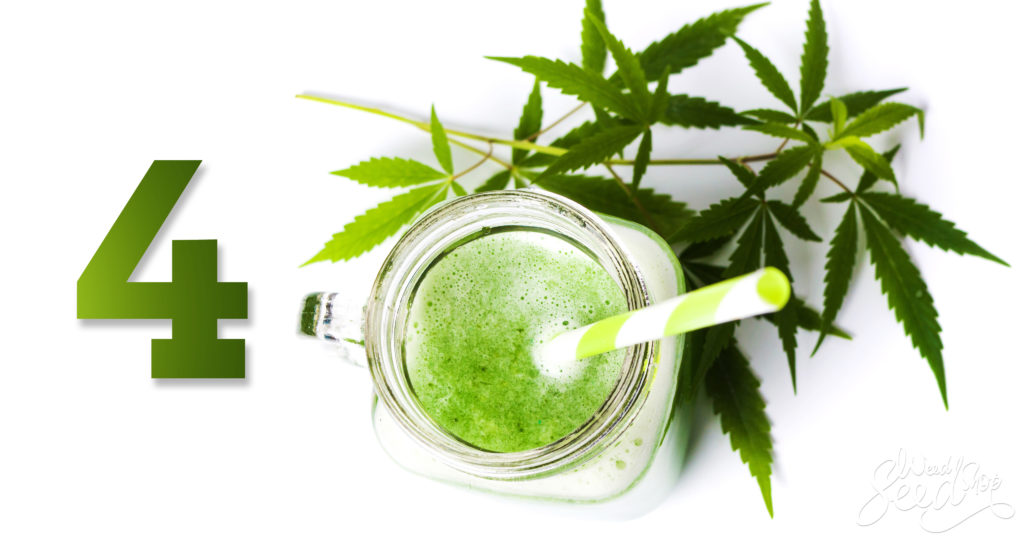 4 Heerlijke cannabis smoothie recepten - WeedSeedShop